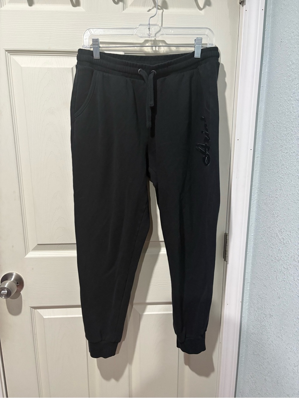 Ariat Black Drawstring Jogger Sweatpants